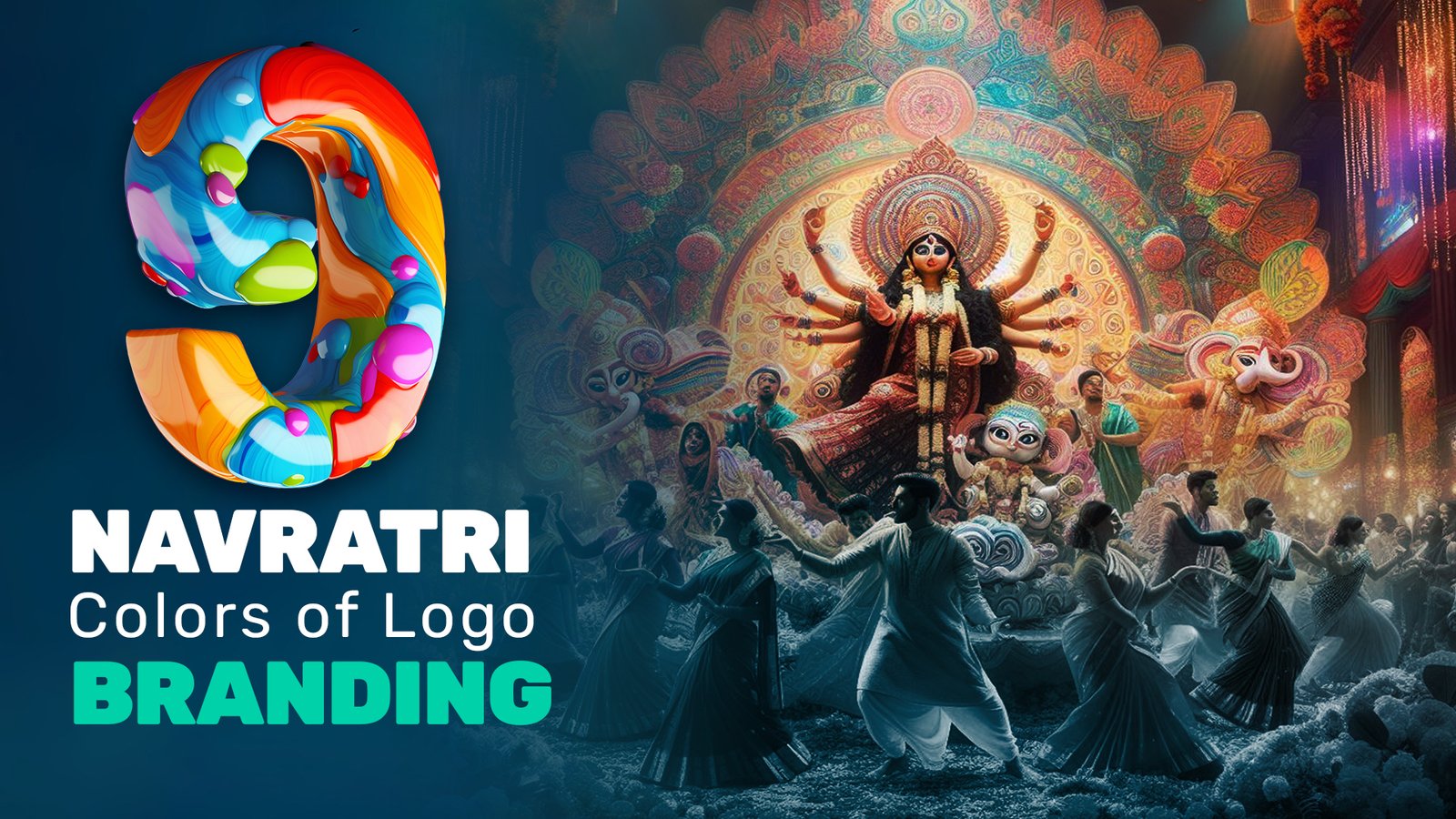 Which Colour Logo Attracts The Most? Navratri Colours Edition