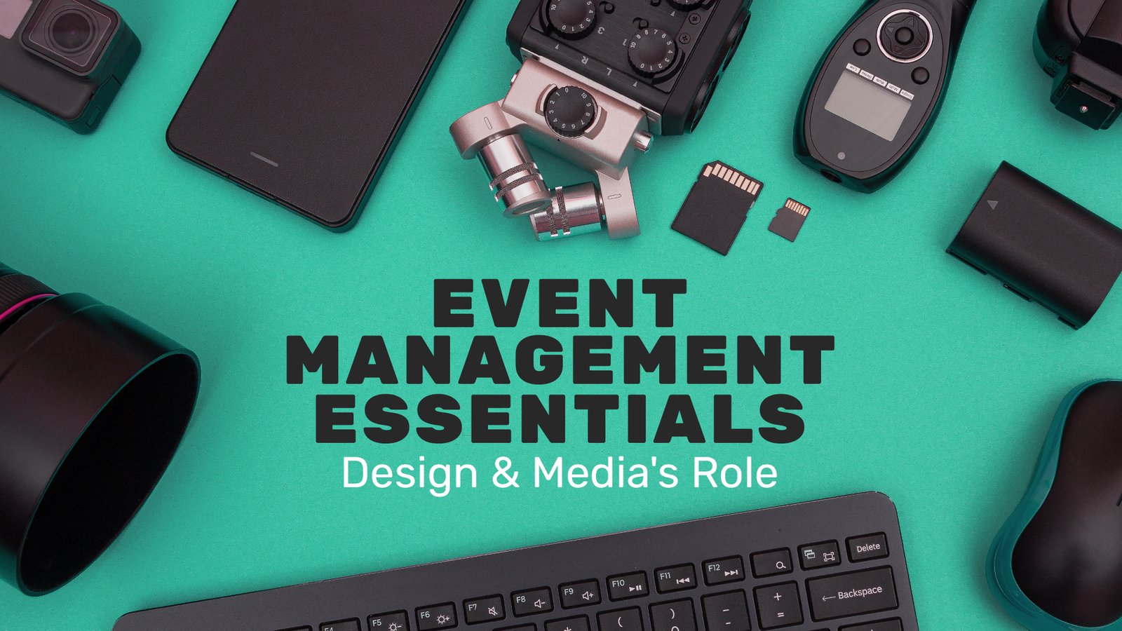 What is media management in event management?